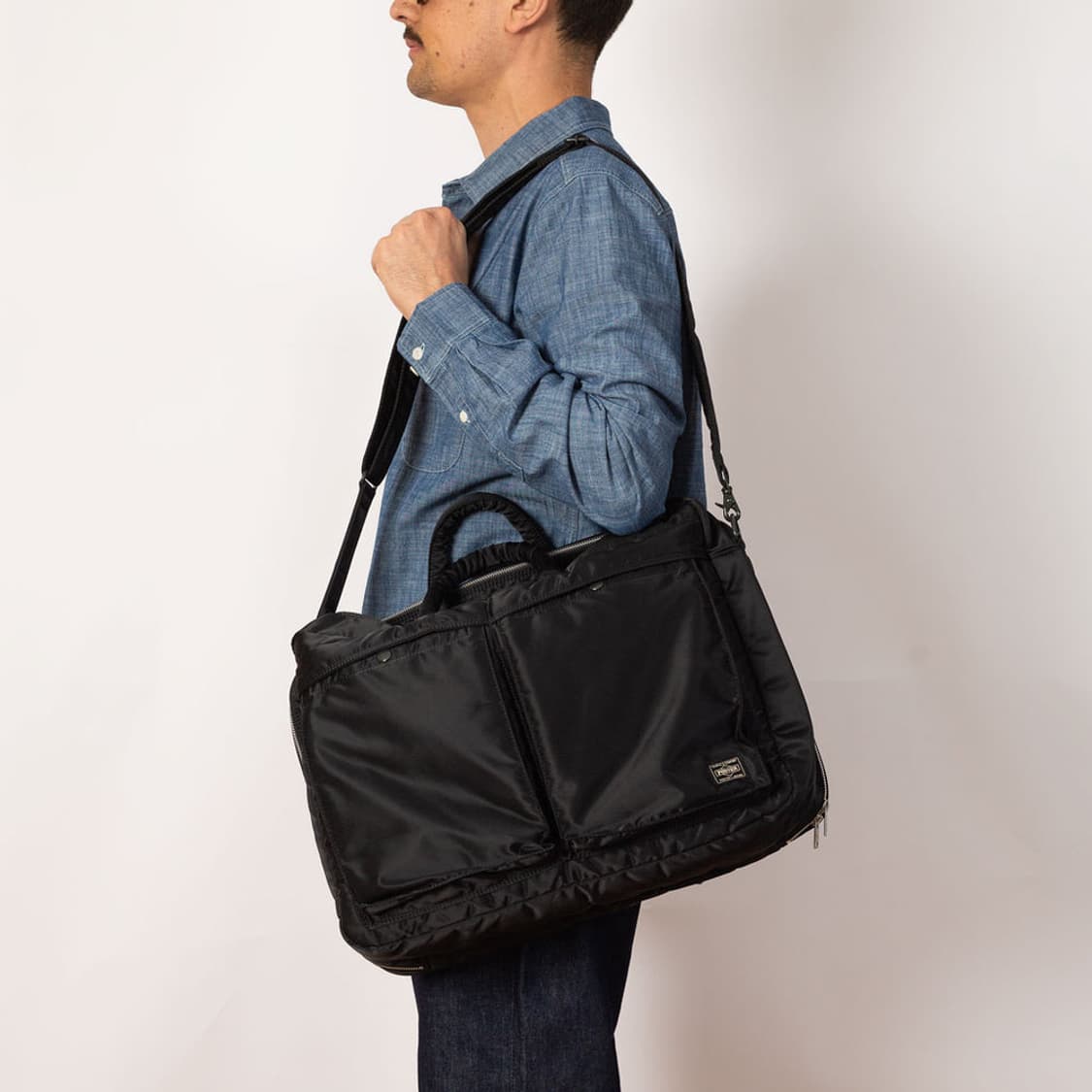 요시다 포터 탱커 2way 오버나이트 브리프케이스 블랙 622-79309 상품이미지2