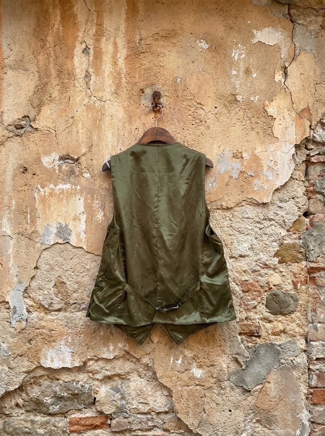  딥그린 벨벳 플라워 자수 조끼 상품이미지3