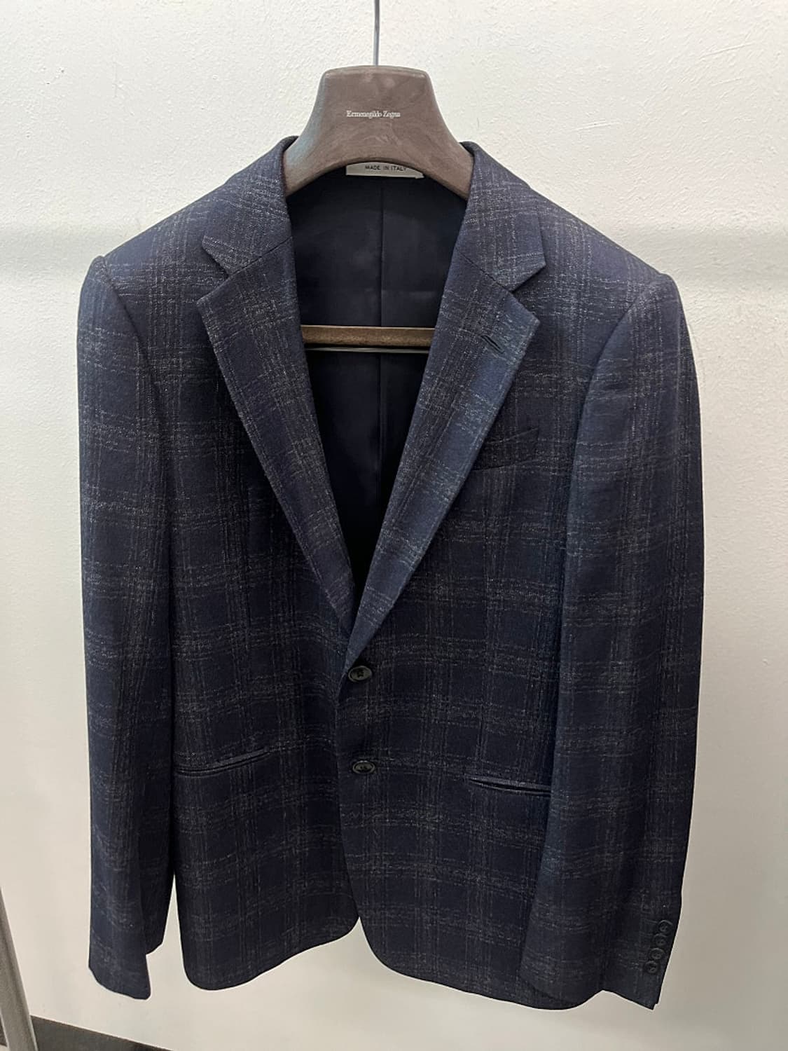 95) 알마니꼴레지오니 이태리 체크자켓  상품이미지4