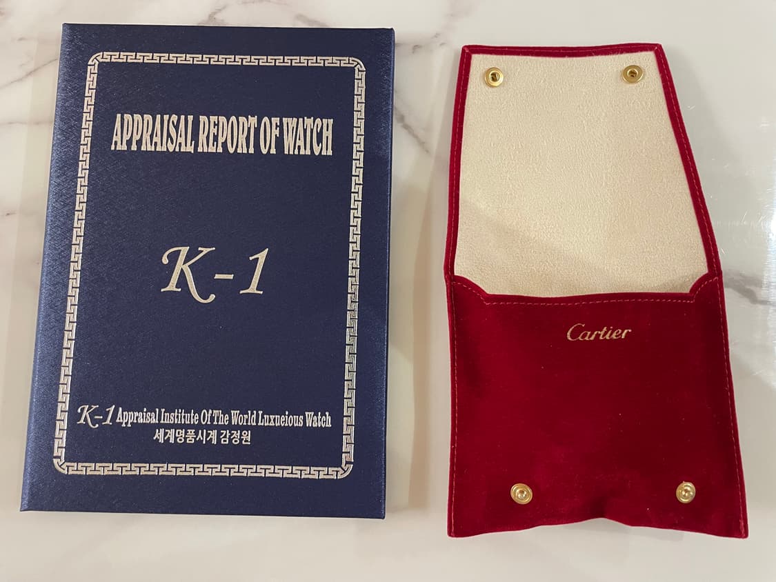 까르띠에 머스트 탱크 XL 쿼츠 시계 상품이미지6