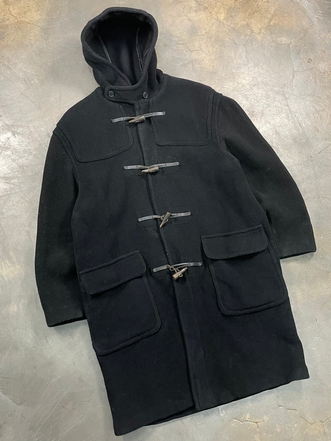 글로버올 울 더플 코트 상품이미지2