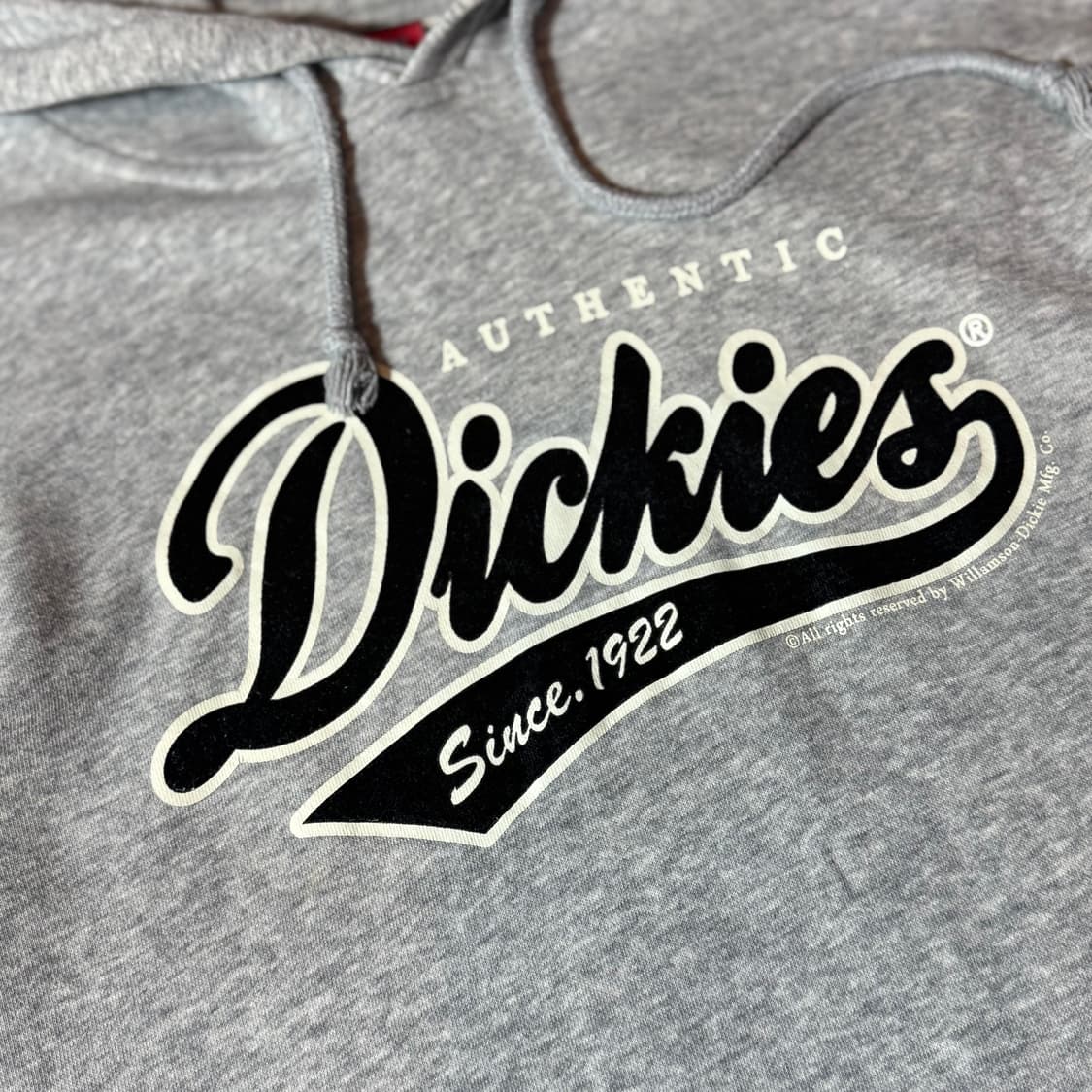 Dickies 디키즈 그레이 로고 풀오버 후디 상품이미지2