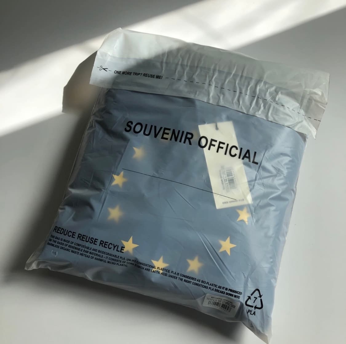 [XL] 수베니어 오피셜 유로 후드 블루 미개봉 새상품 상품이미지3