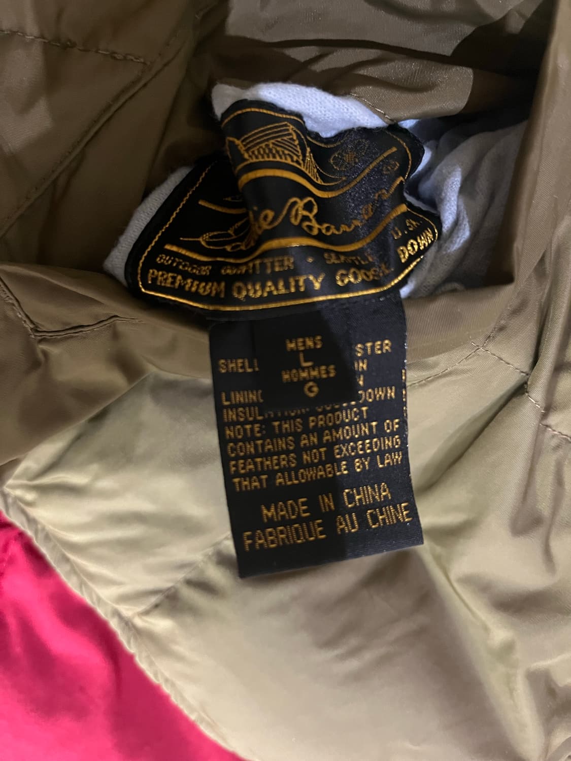 에디바우어 빈티지 다운 베스트 상품이미지5