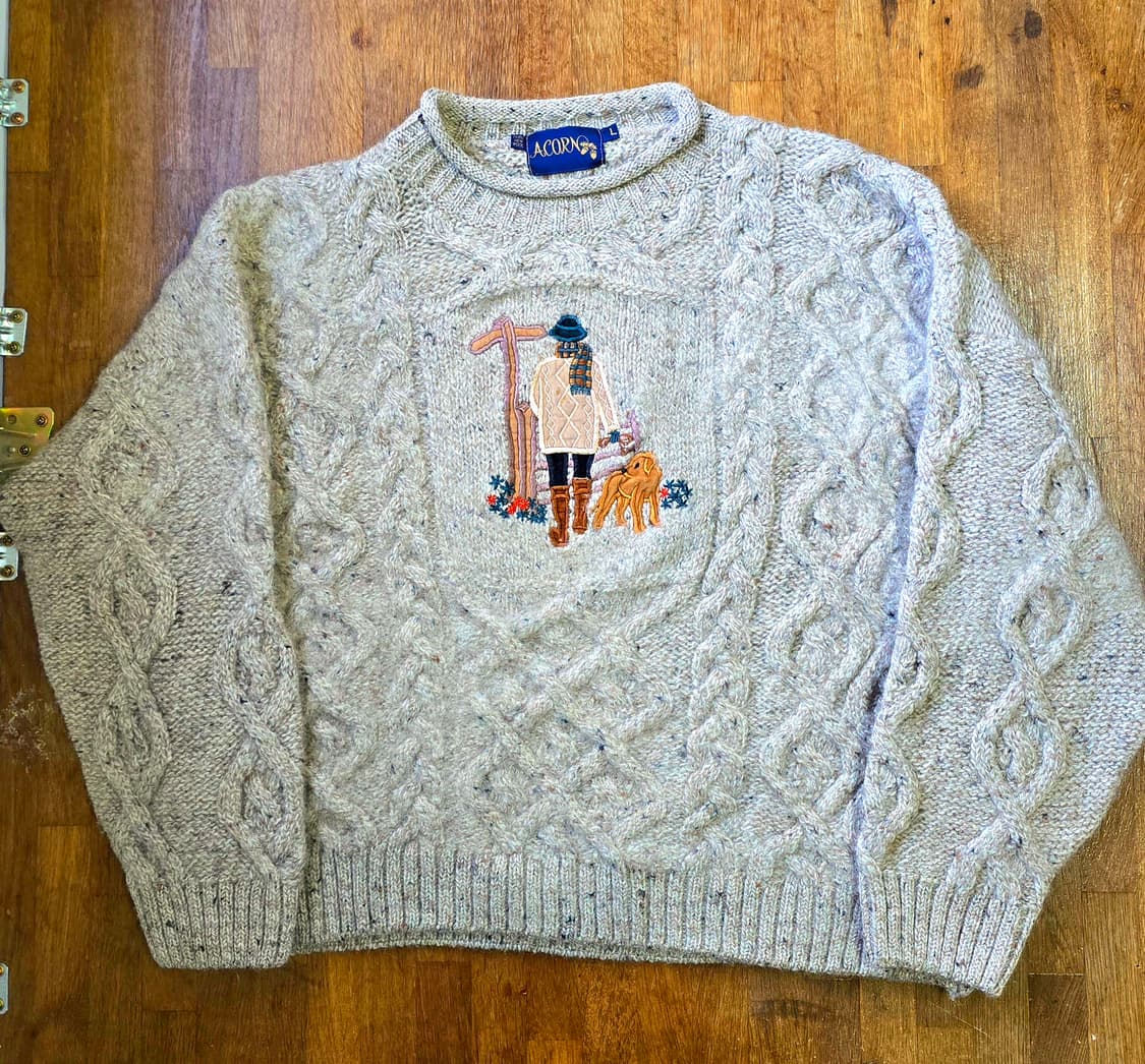 ACORN 빈티지 WOOL 니트 상품이미지1