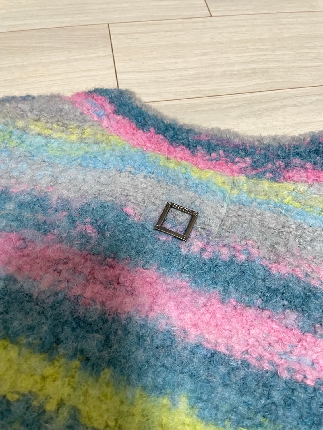 우영미 스트라이프 니트 48(100-105) 상품이미지2