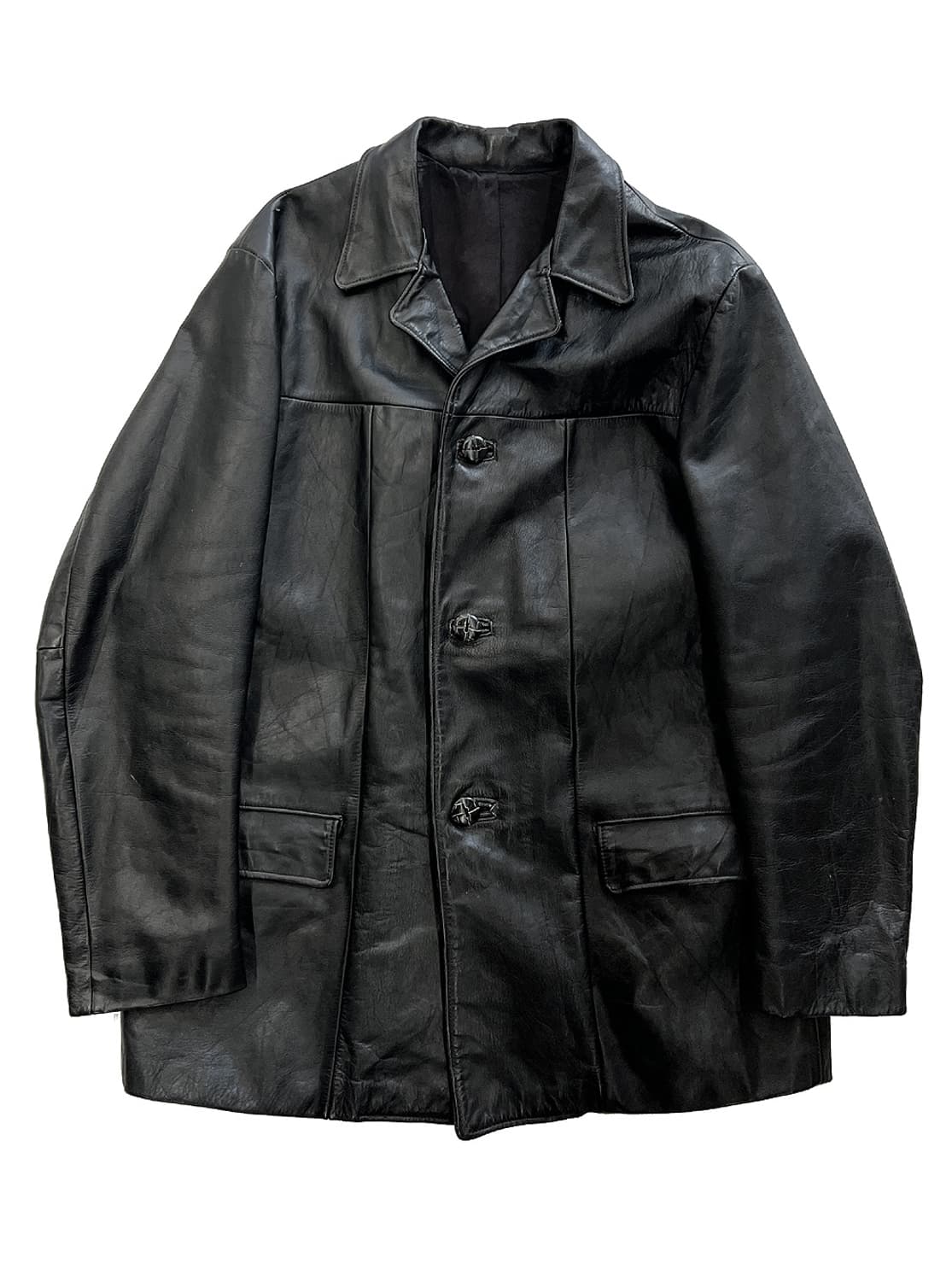 빈티지 레더 카코트 상품이미지4