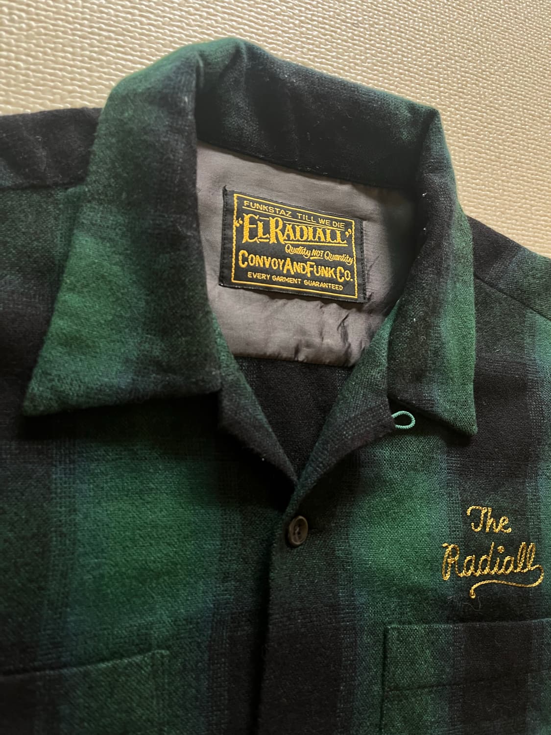 RADIALL WOOL FLANNEL PLAIDS SHIRTS 상품이미지3