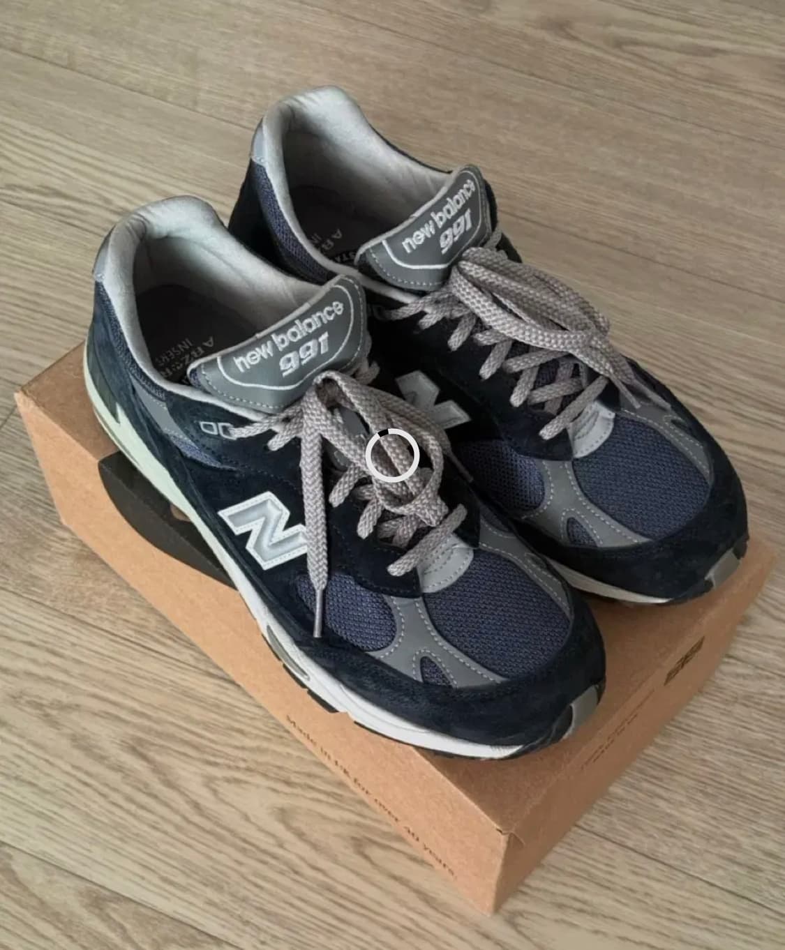 뉴발 991 네이비 270 거의 새거 상품이미지4
