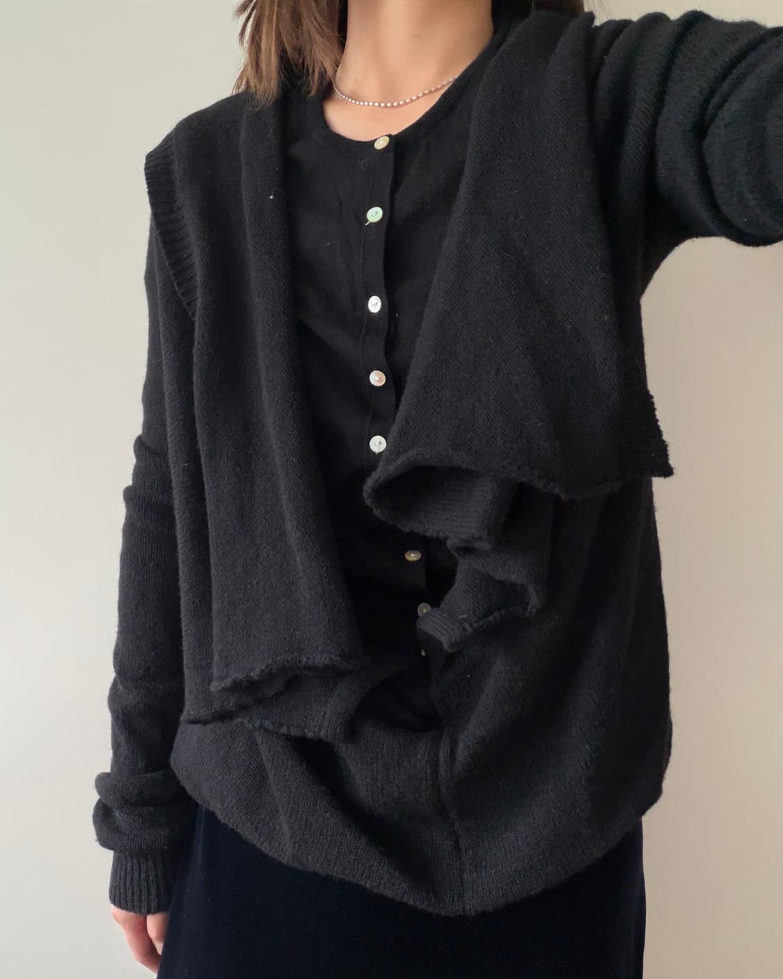 Y’s 요지야마모토 니트 상품이미지2