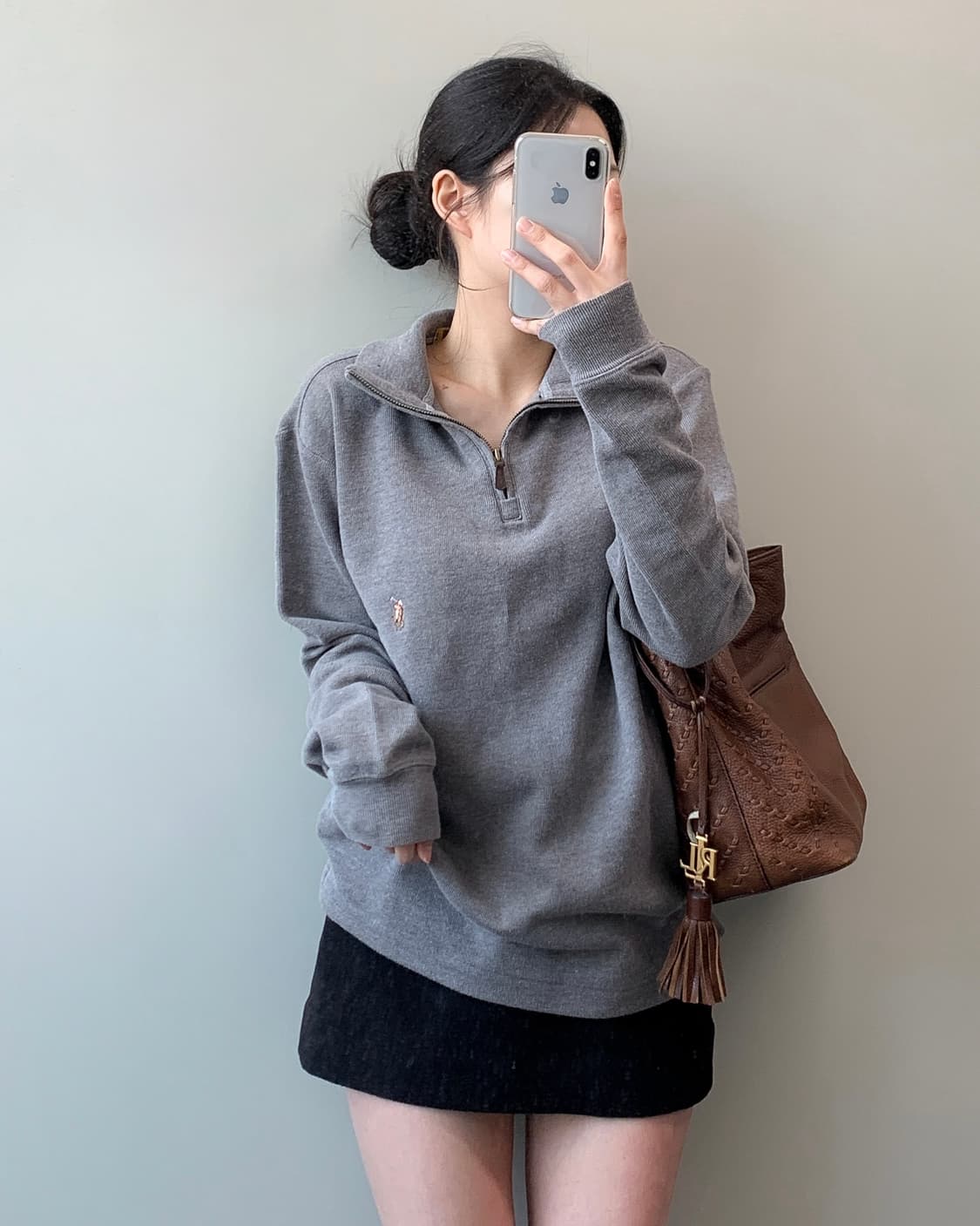 폴로 반집업 니트  상품이미지2