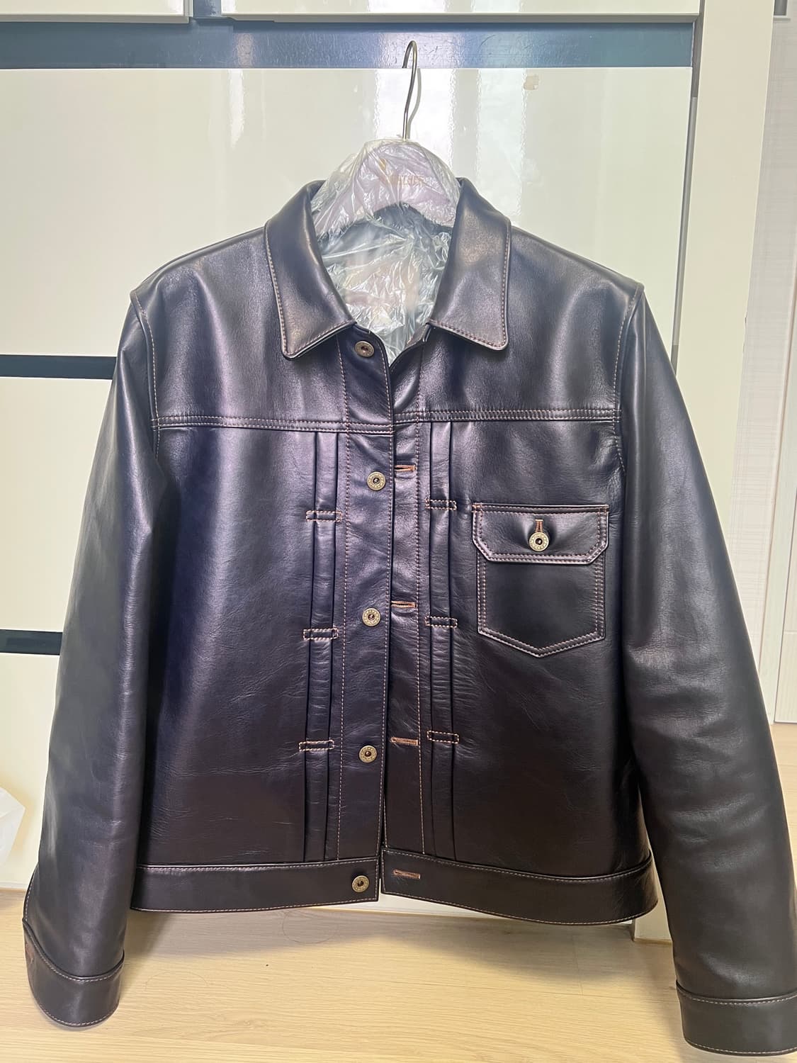 Y'2 leather IB-140 인디고호스 1세대 타입 자켓 상품이미지1