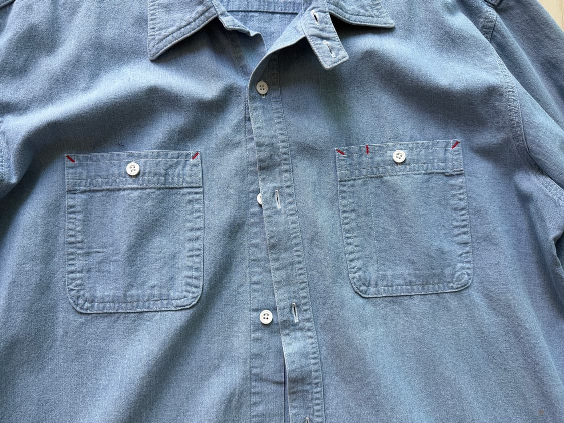 BANTS PFS Chambray Cotton Work Shirt One 상품이미지5