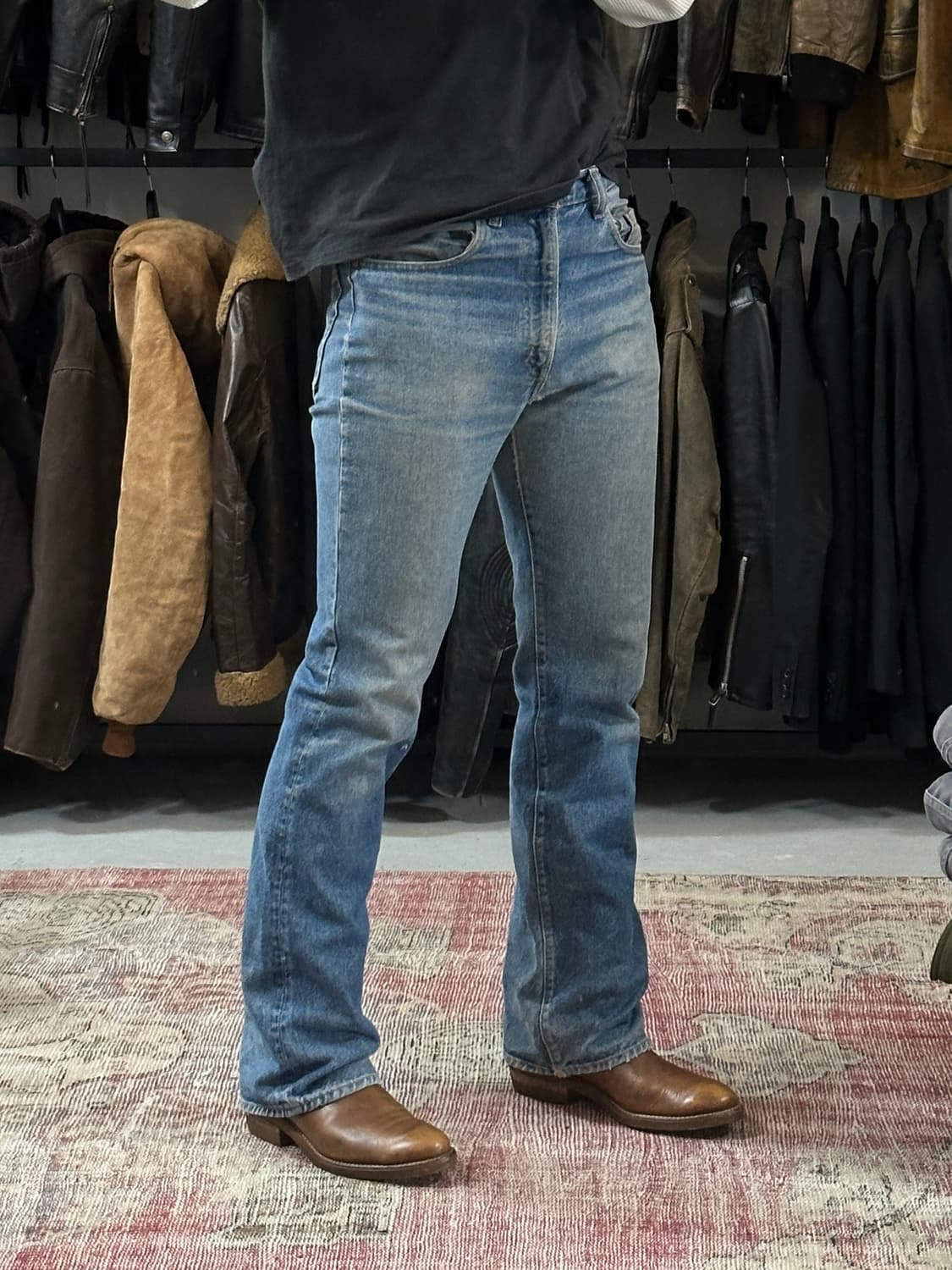 90's USA Made 레드윙 페코스 웨스턴 부츠 상품이미지10