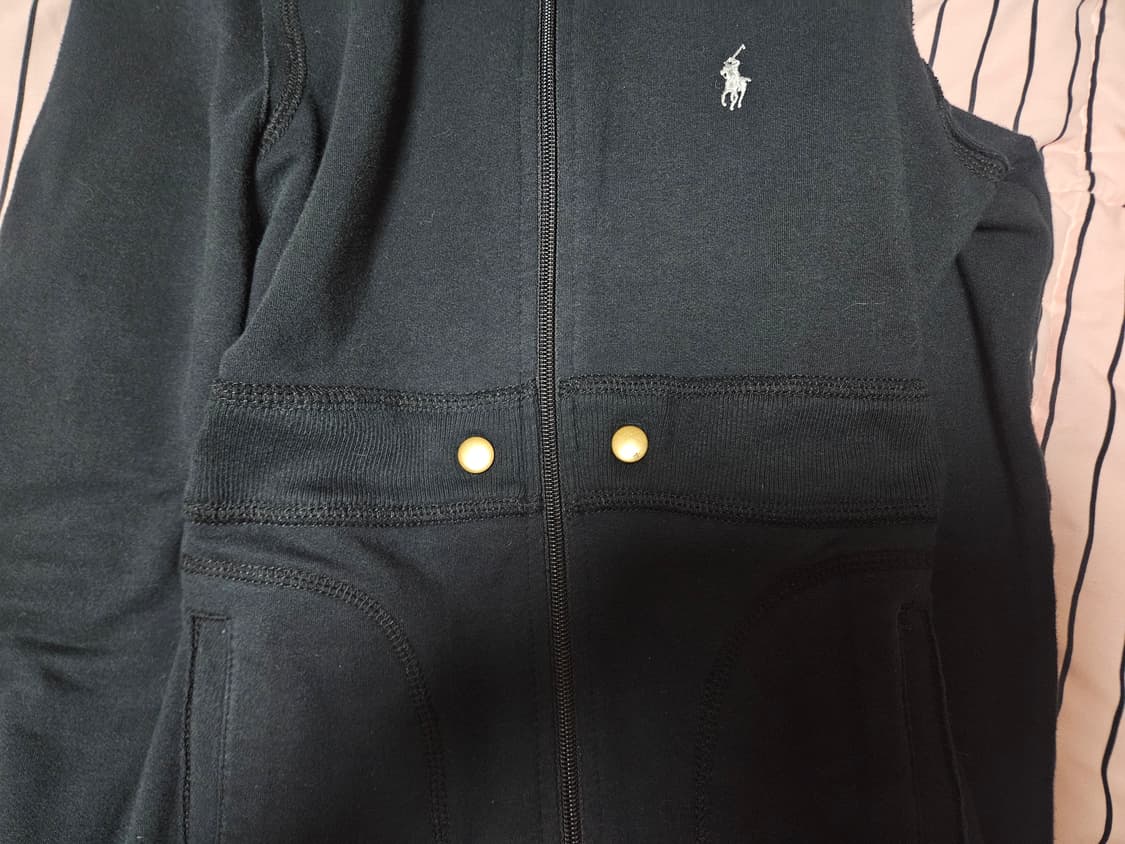 폴로 랄프로렌 슬림핏 후드집업 블랙 딱붙핏 여리핏 상품이미지10
