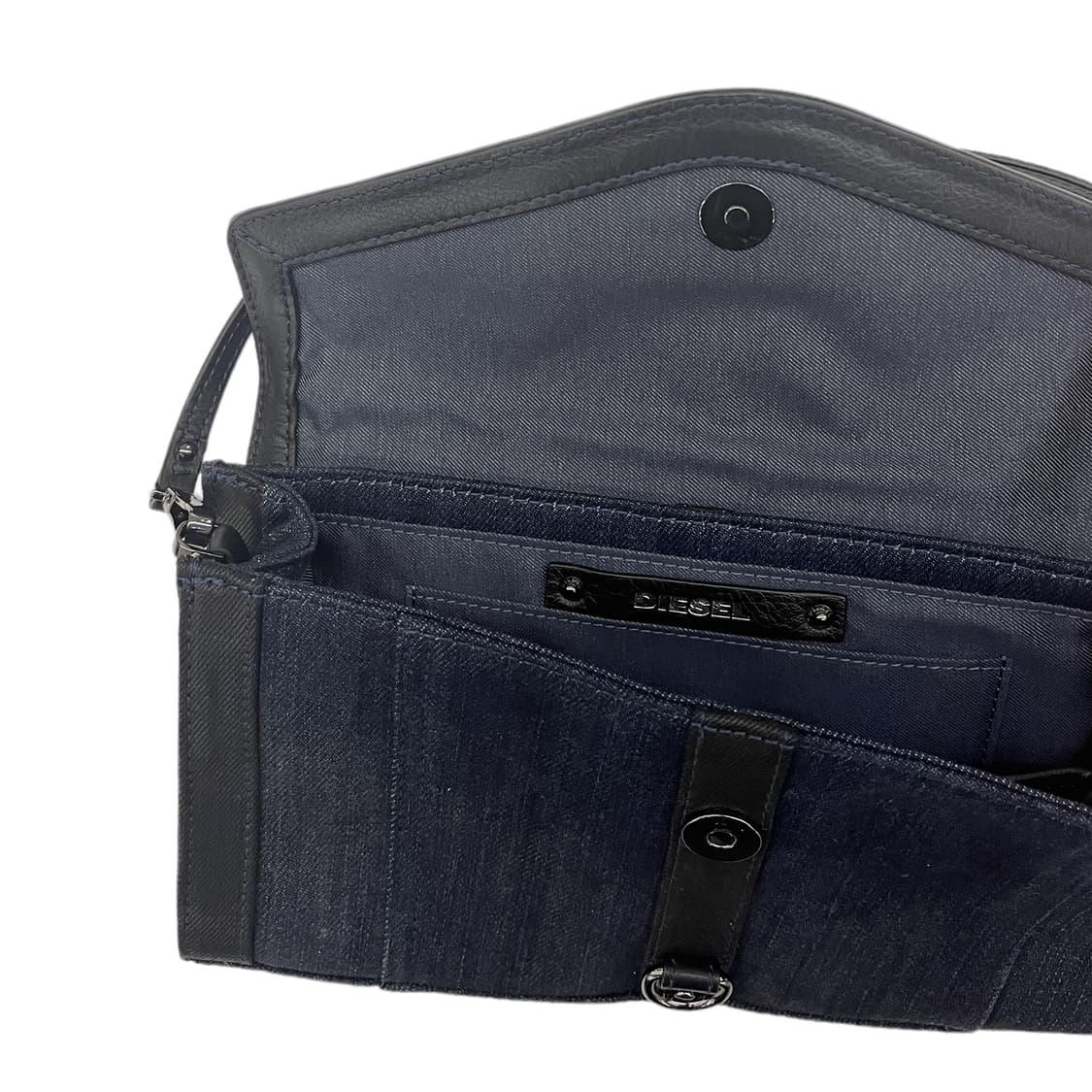 디젤 플리츠 데님 미니 숄더백 상품이미지9