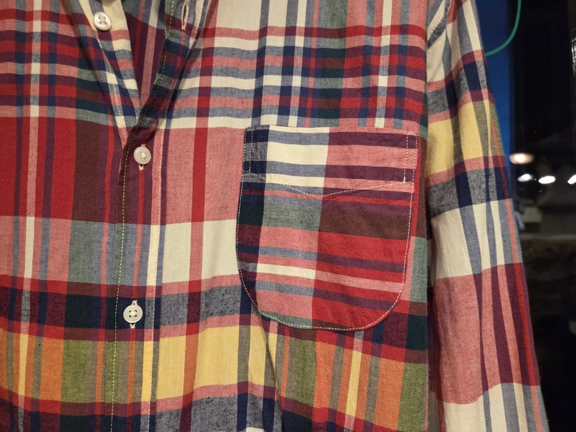 제이크루 마드라스 셔츠 상품이미지4