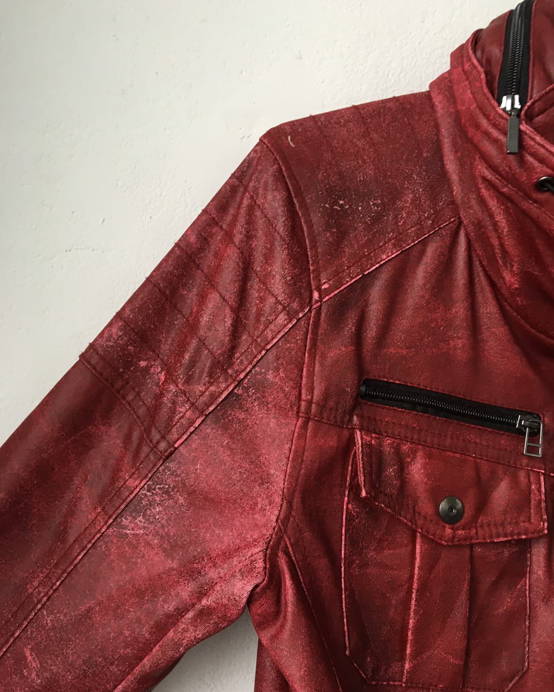 Coating high neck zip up 상품이미지7