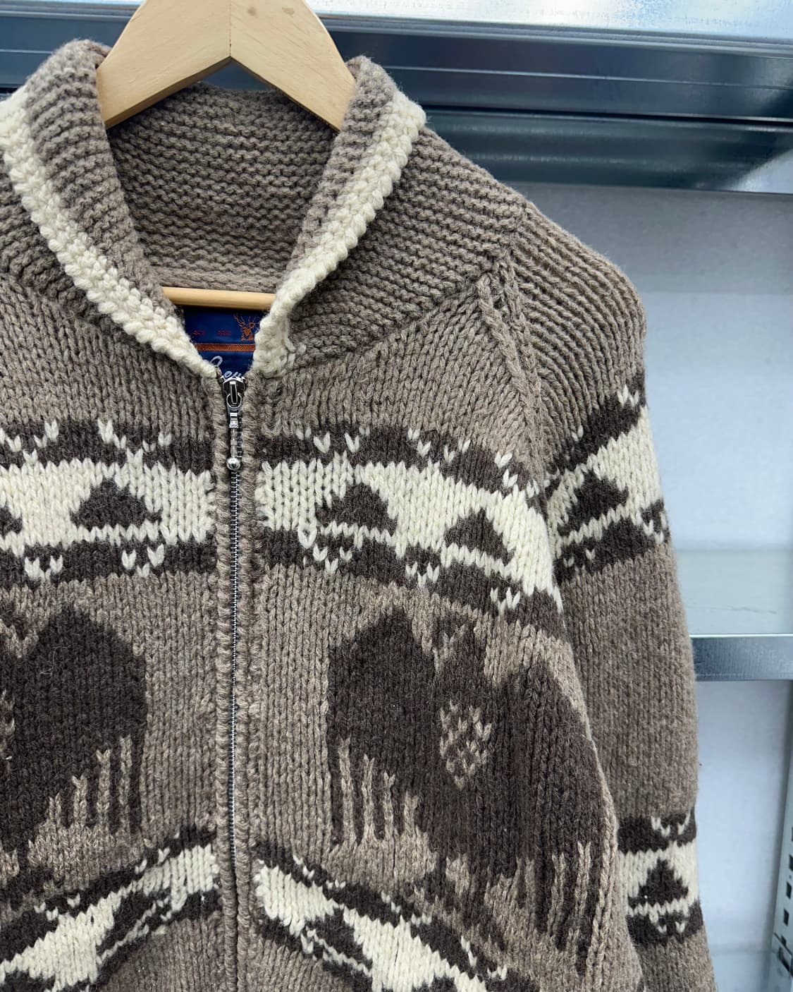 (WOMEN)빈티지 코위찬 가디건-M1620 상품이미지2