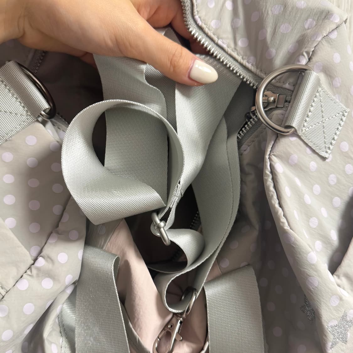 허그유어스킨 코리락쿠마 멀티 더플백 상품이미지5