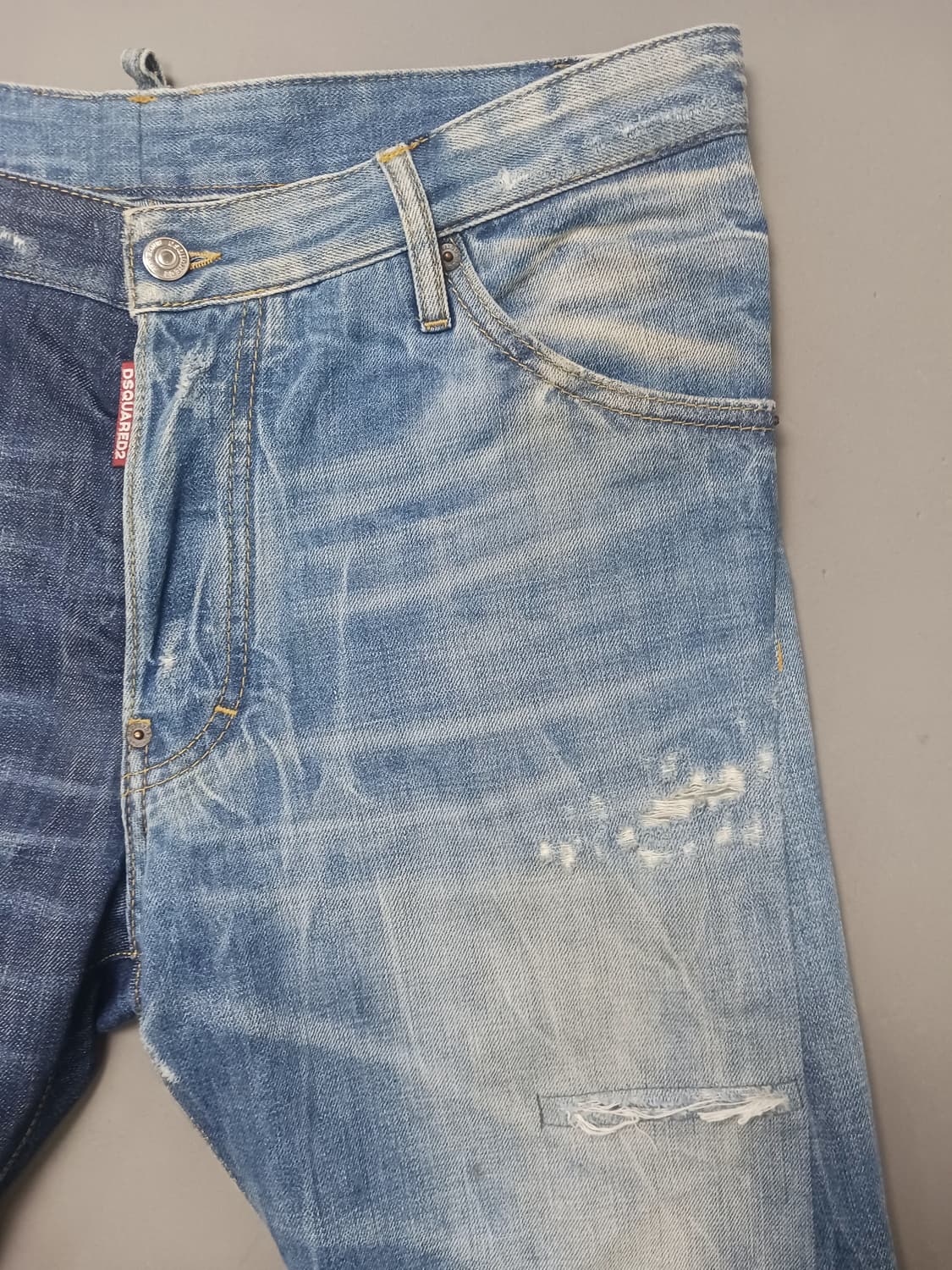 [35] 정품 디스퀘어드2 투톤워싱 클래식 케니 트위스트진 청바지 상품이미지4