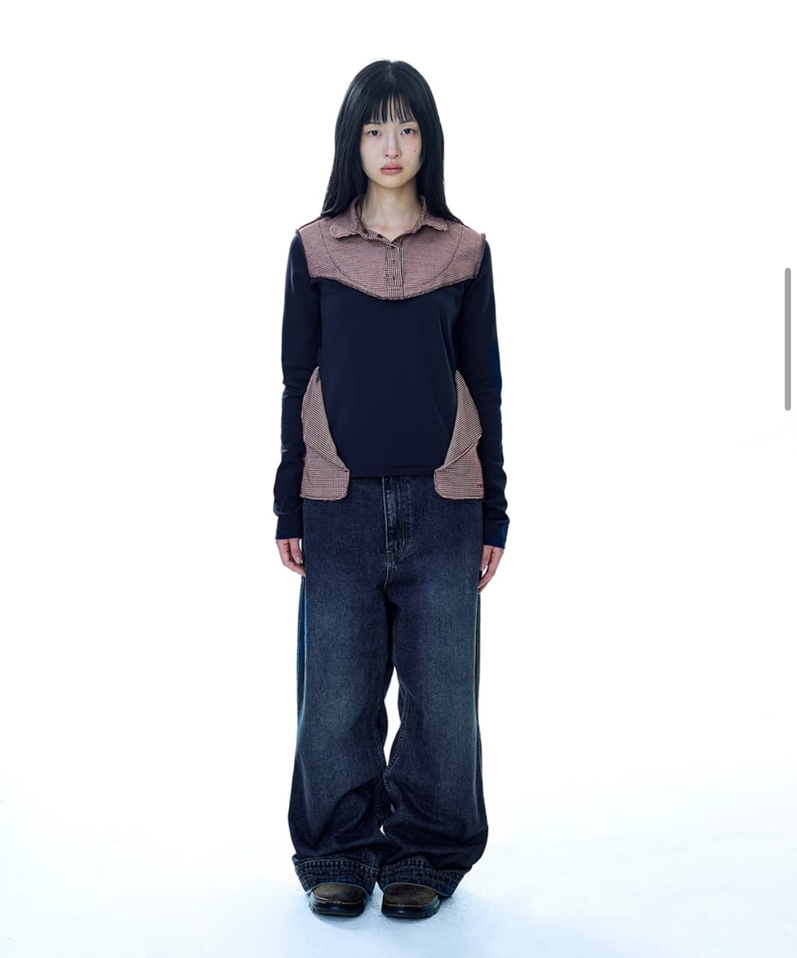 코이세이오 딥 데님 팬츠 네이비 상품이미지2