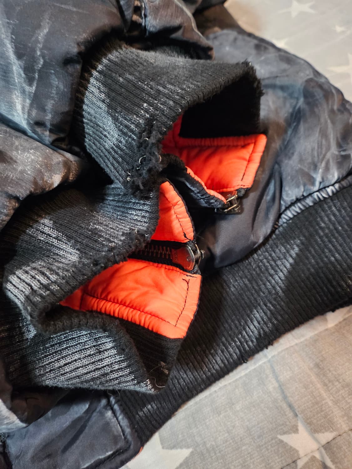 노쿨러스 워시드 블랙 봄버 2 상품이미지6