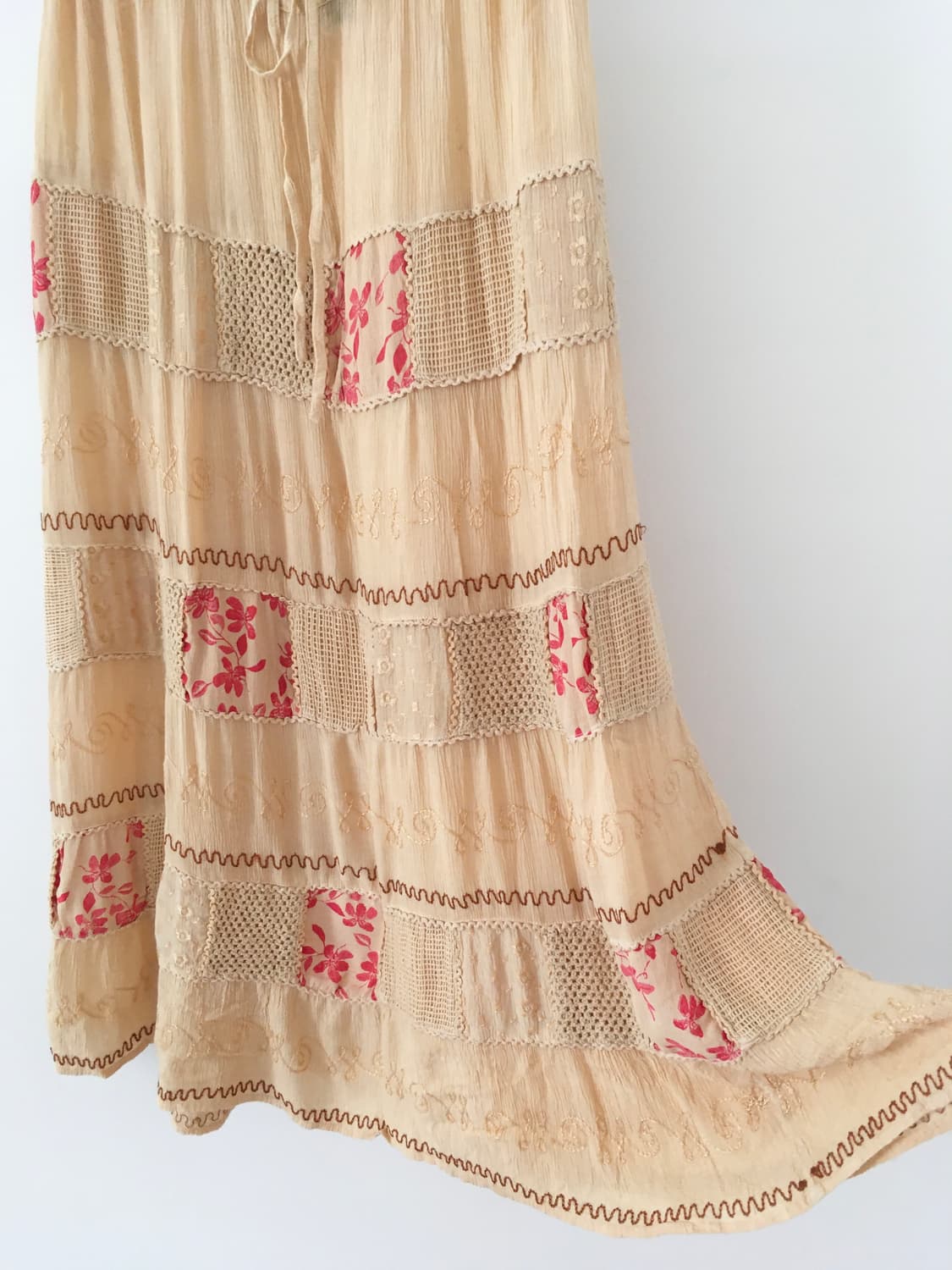 RAZZA patch long skirt 상품이미지3