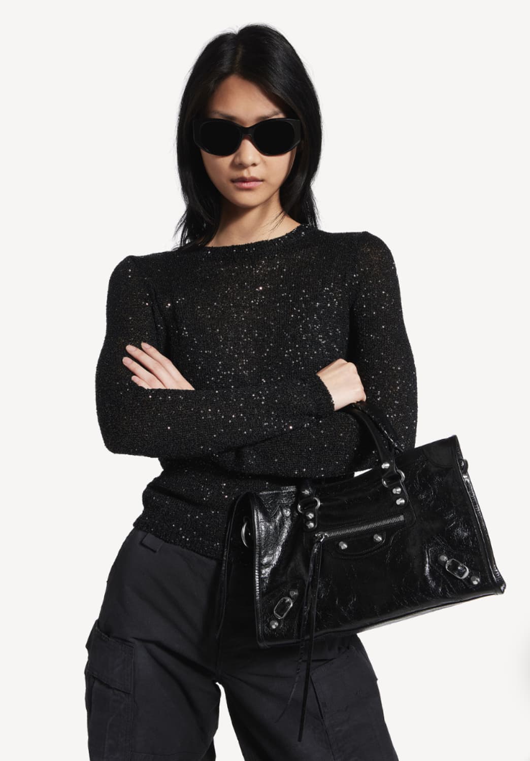 [거의 새상품급] 정품 발렌시아가 르 시티 모터백 스몰 상품이미지10