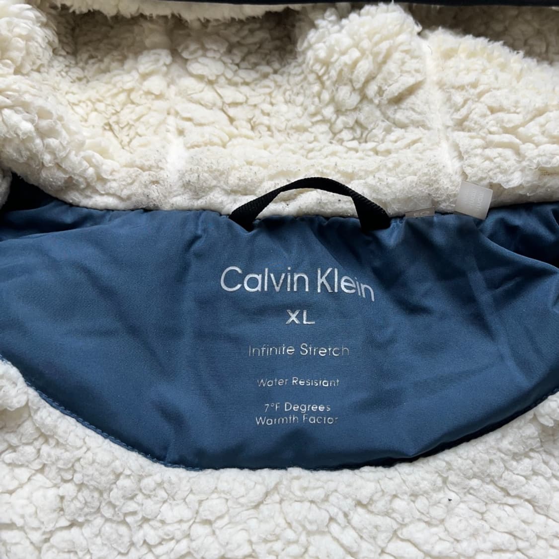캘빈클라인 양털 후드 패딩 후리스 중고 구제 빈티지 상품이미지3