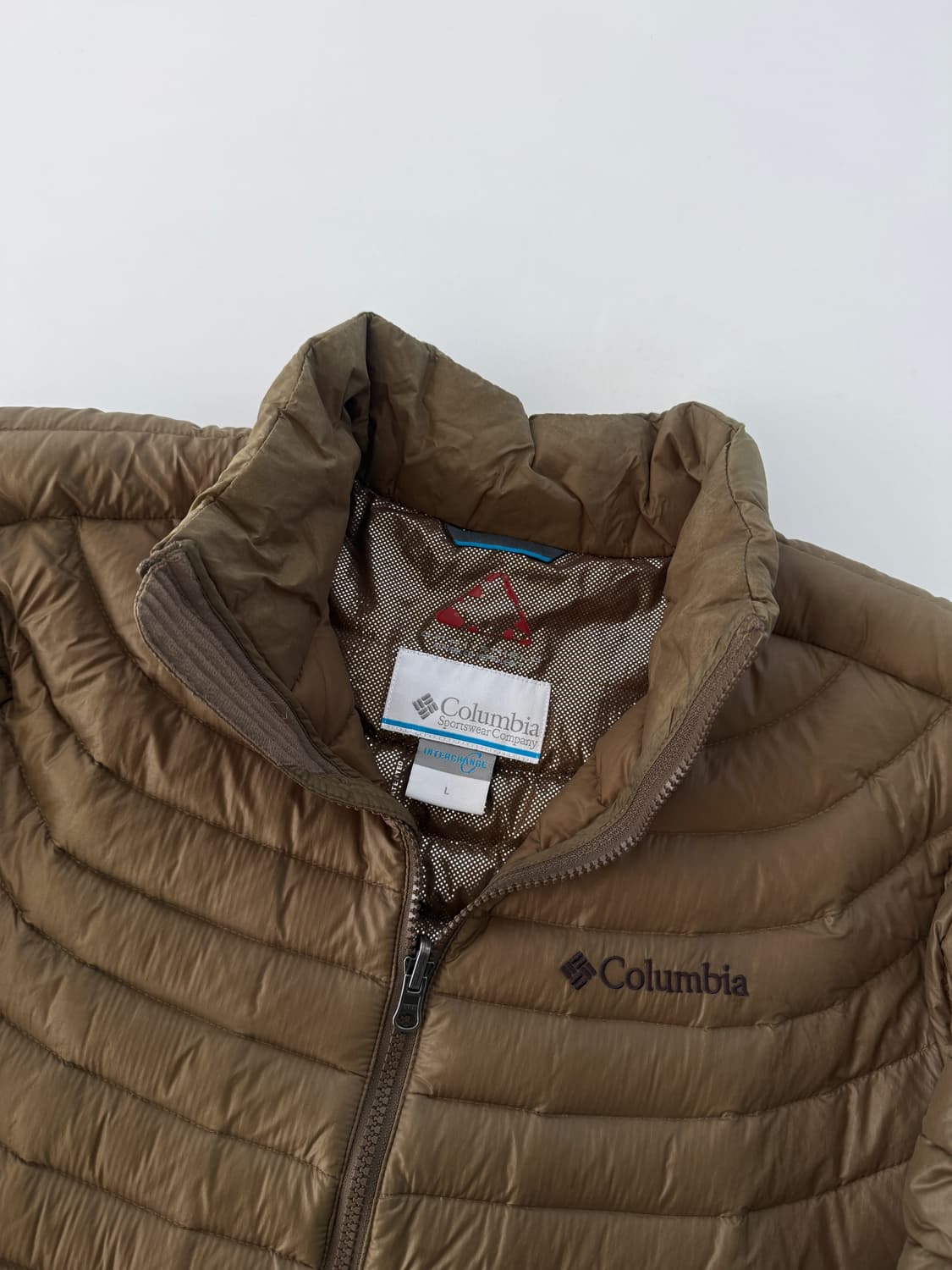 컬럼비아 루즈핏 옴니히트 경량 구스다운 패딩 자켓 상품이미지10