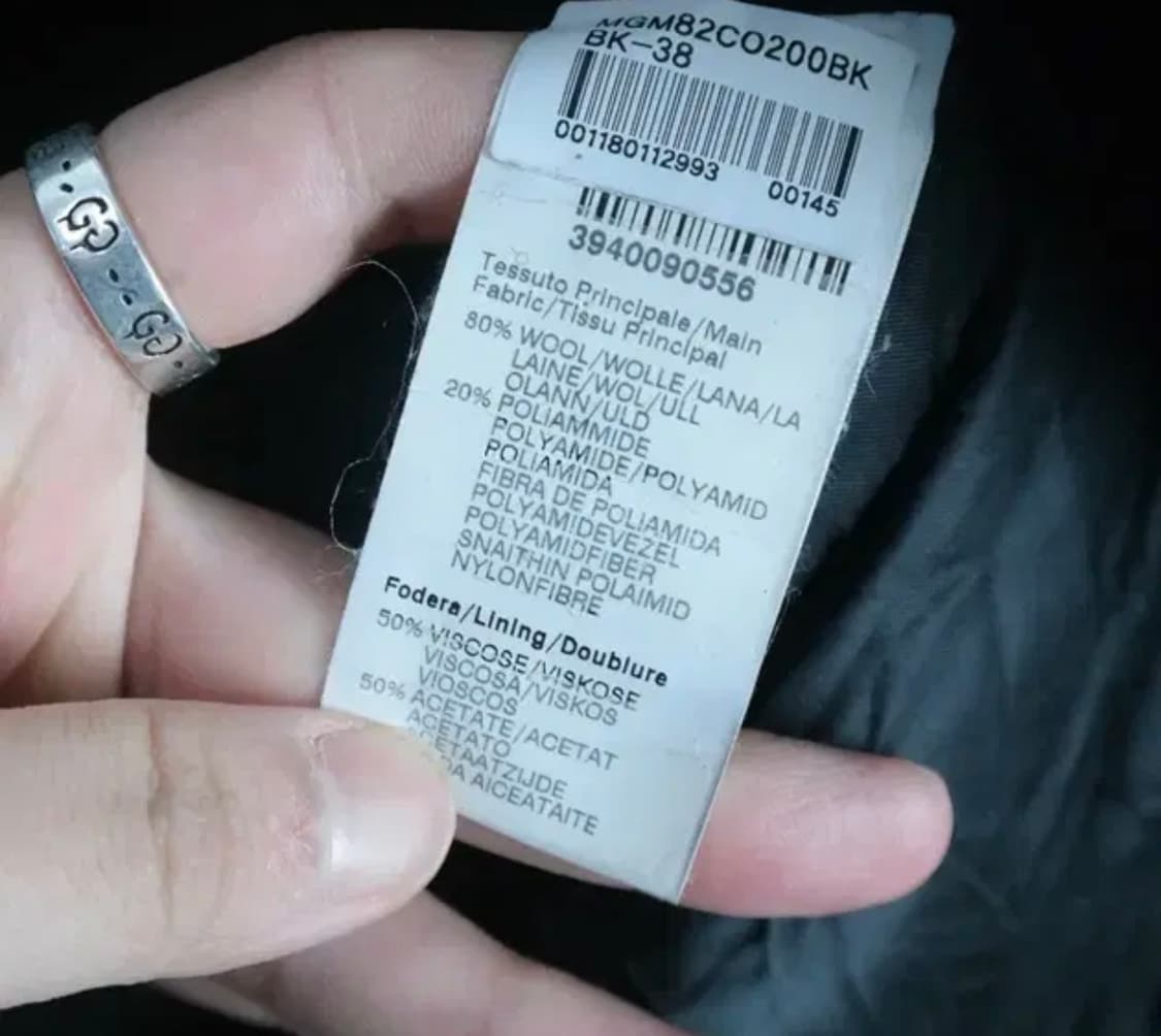 MSGM 패딩배색 트임 더블 패딩코트/여38 상품이미지5