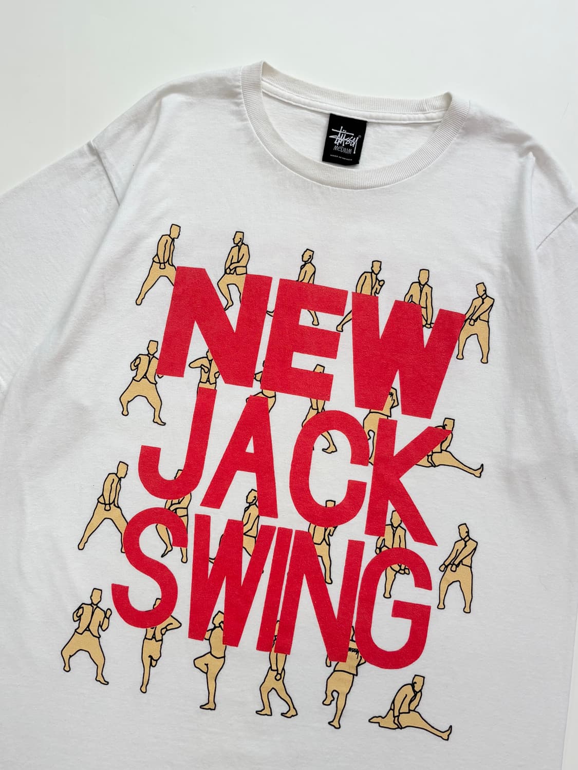 Stussy 스투시 화이트 뉴욕스윙 티셔츠 상품이미지6