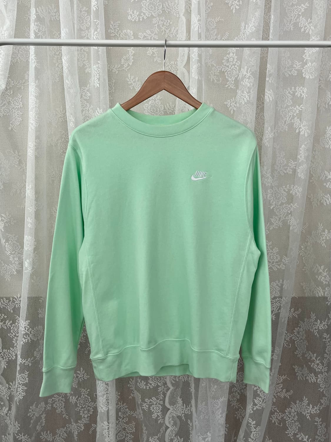 M) 나이키 맨투맨 티셔츠 민트 상품이미지1