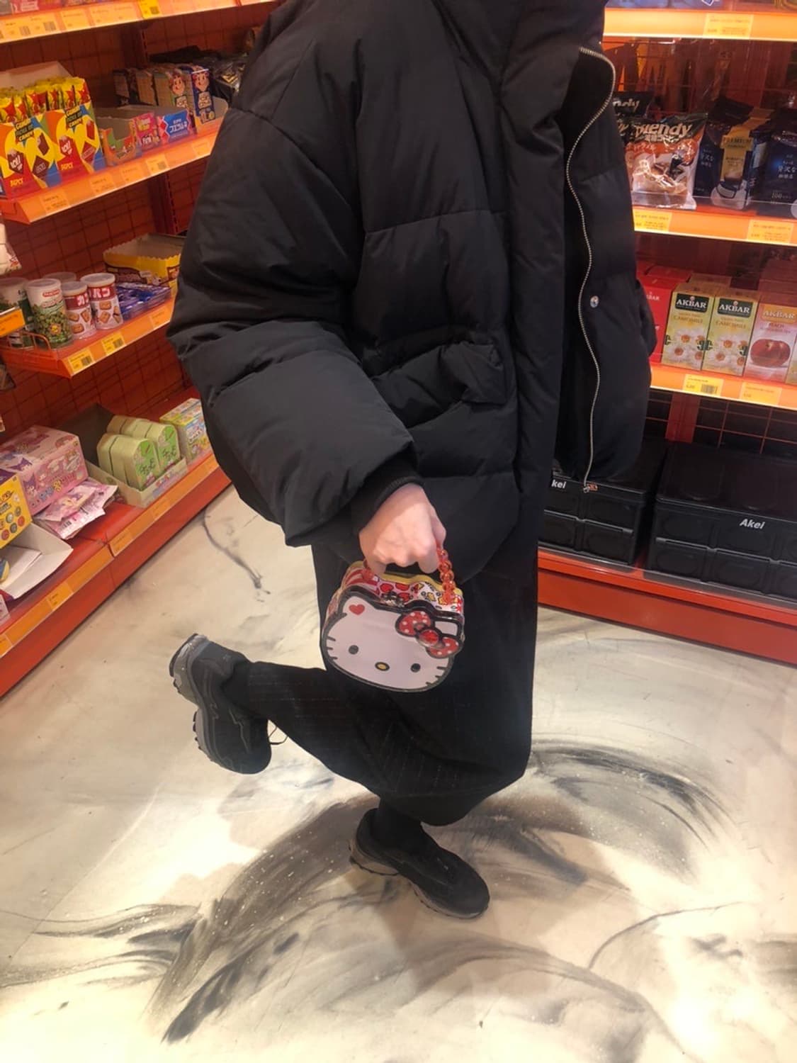 스튜디오톰보이 블랙 패딩 상품이미지3