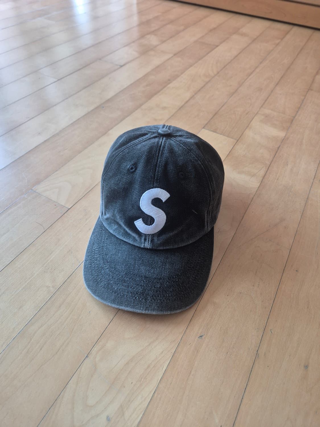 [OS] 슈프림 피그먼트 S 로고 6패널 슈프림 모자 캡 상품이미지1