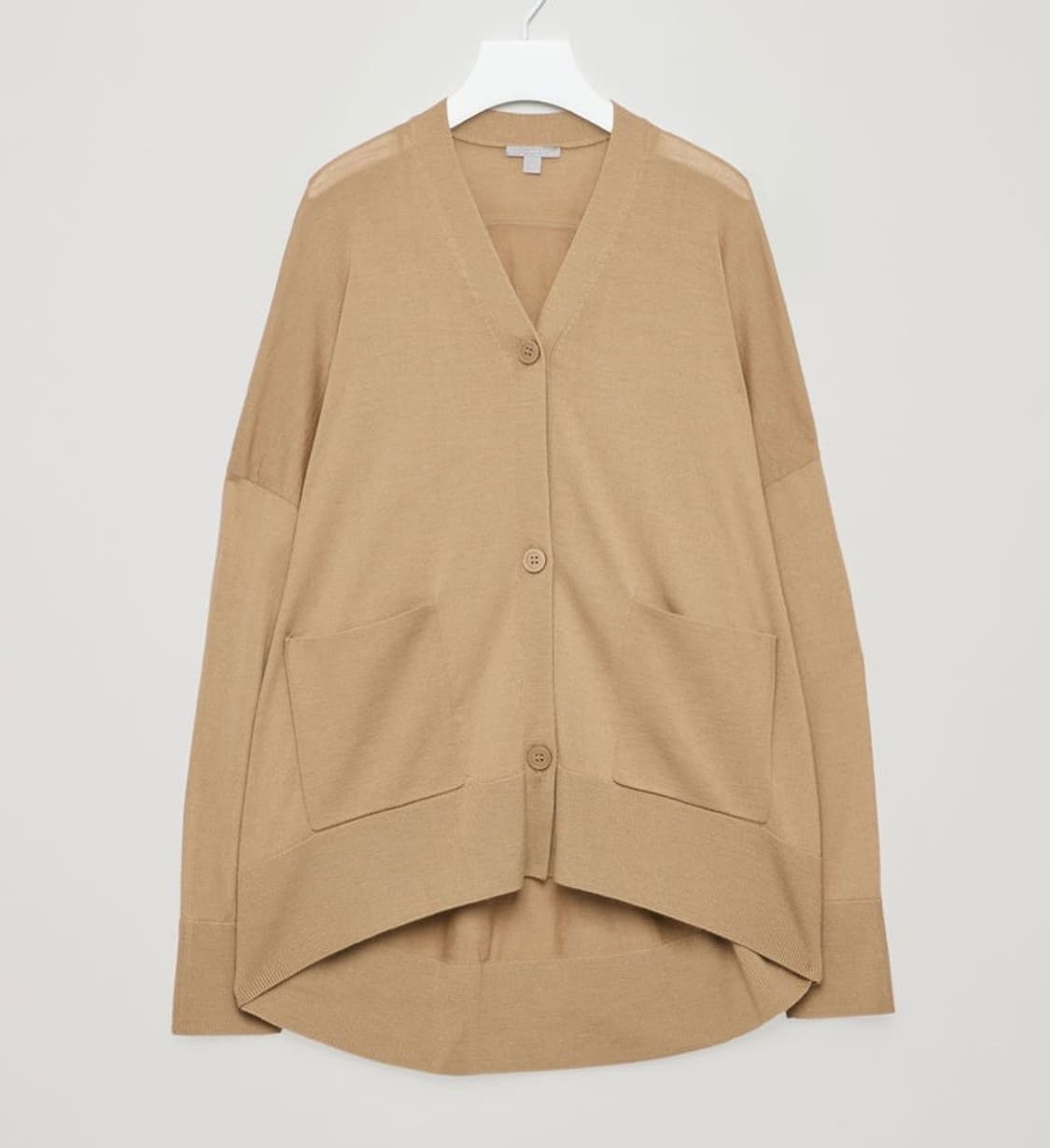 COS 코스 베이지 가디건 상품이미지5