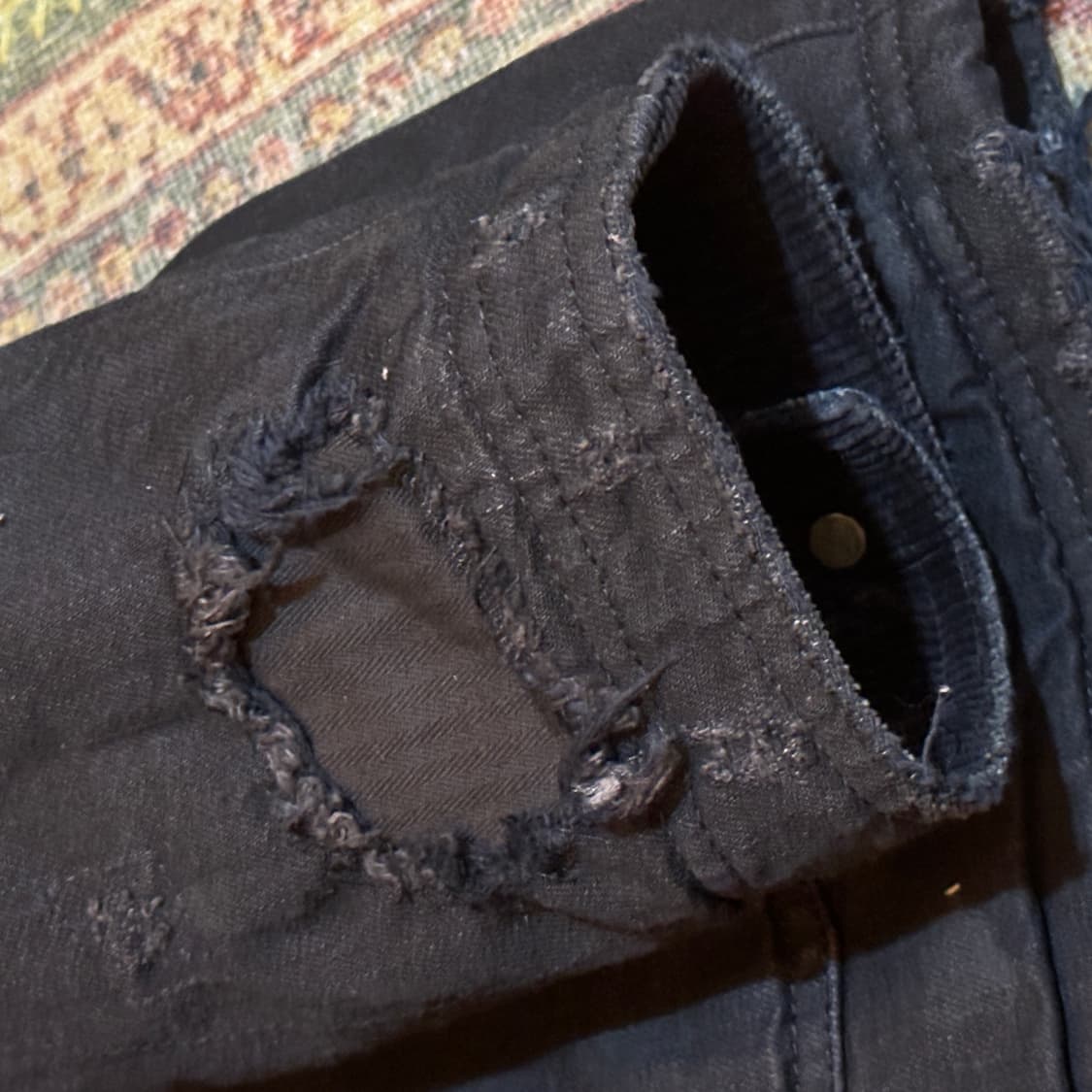 폴로 랄프로렌 디스트레스트 보로 워크 초어자켓 상품이미지6