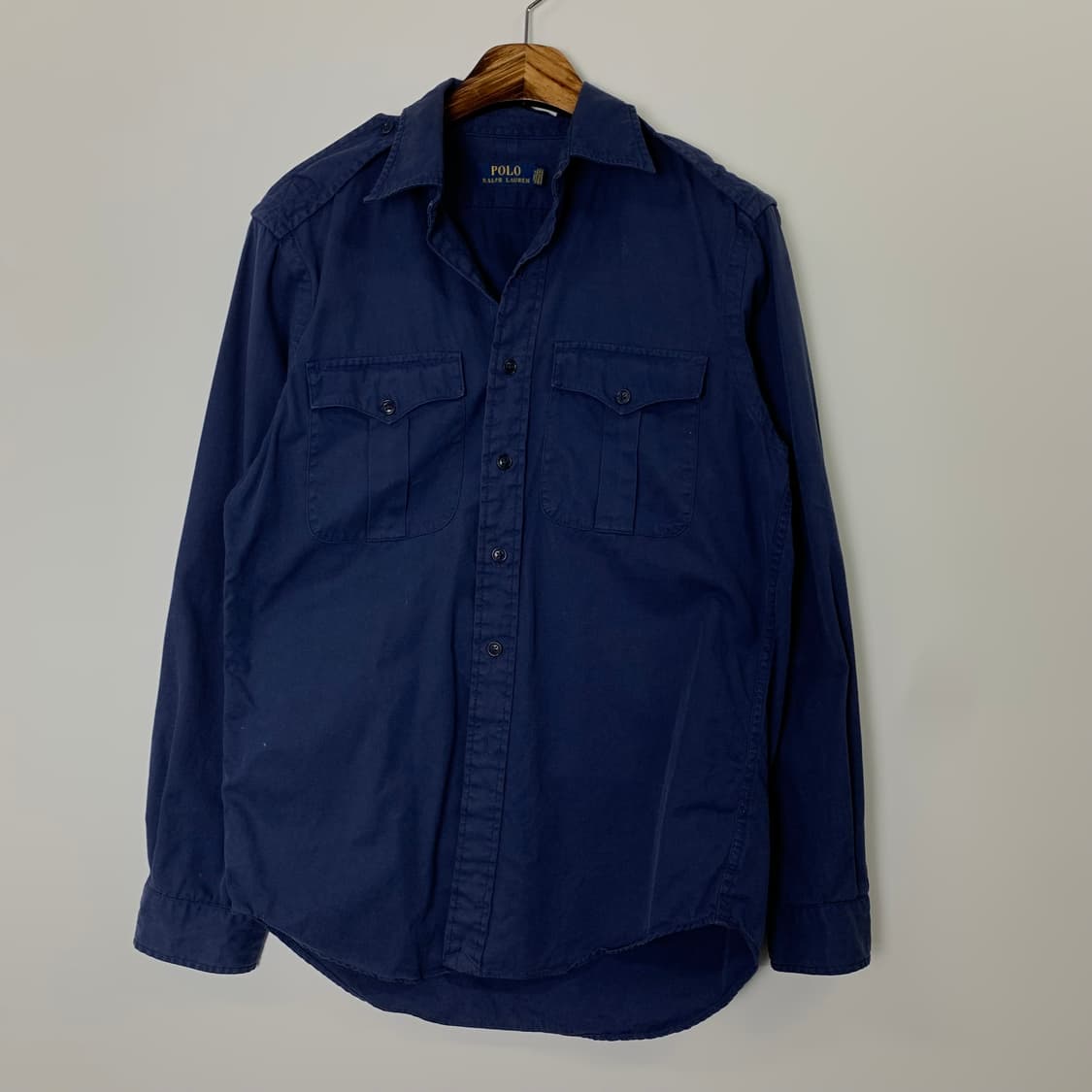 폴로 랄프로렌 신형 네이비 포켓 밀리터리 셔츠 상품이미지2