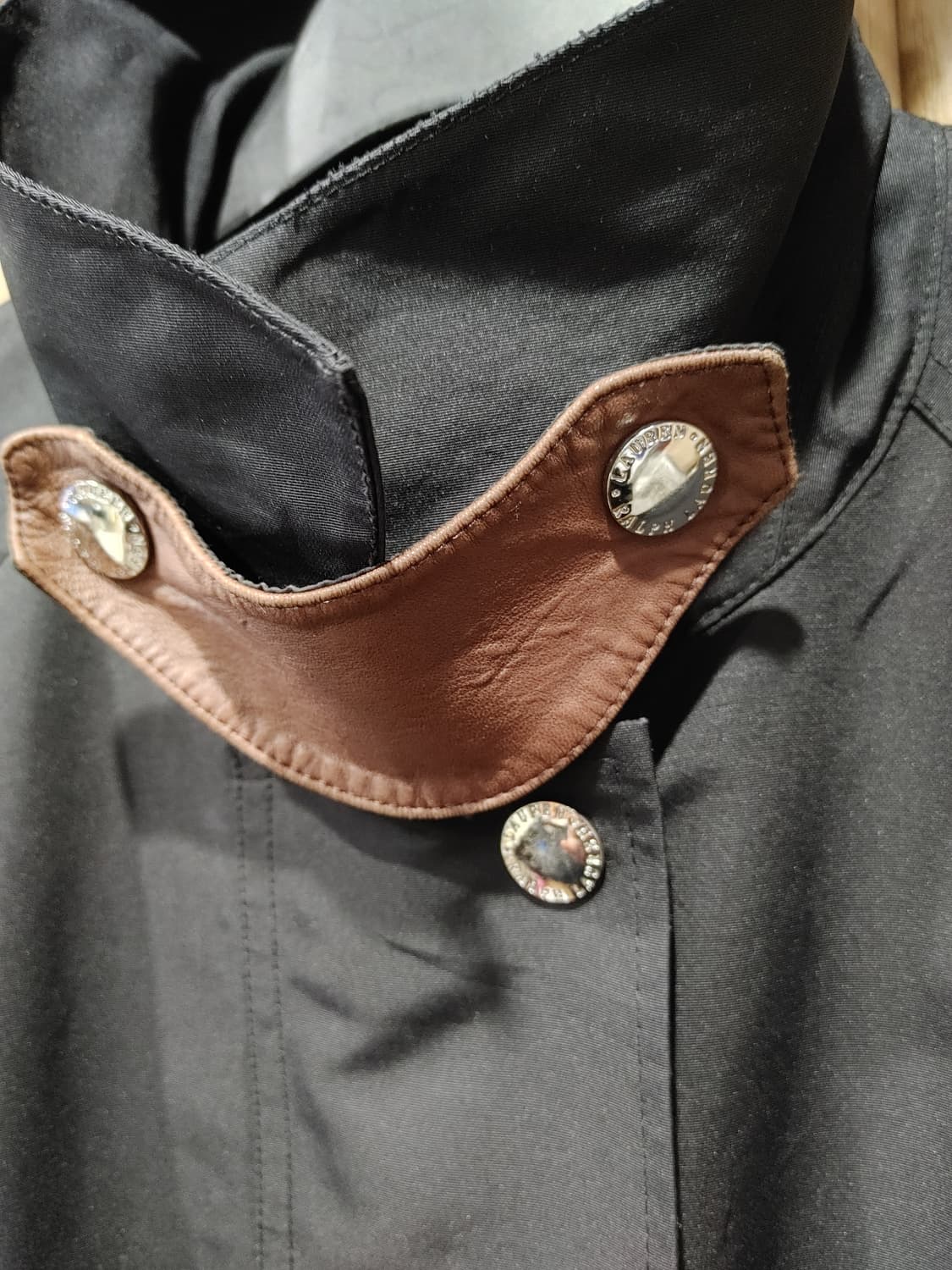 무배) 로렌 랄프로렌 레더 트리밍 사파리 자켓 - XL 상품이미지2