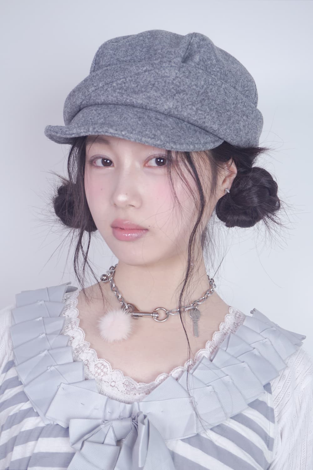 Ruddy-Blush necklace (pale pink) 상품이미지7