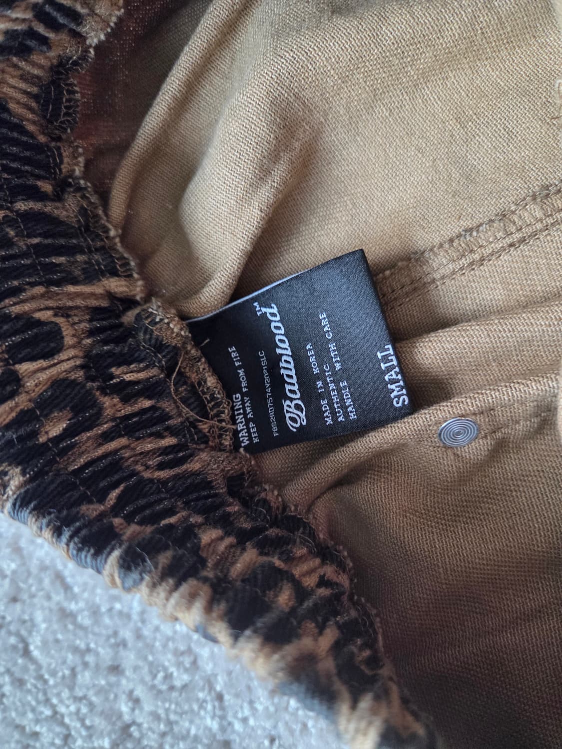 배드블러드 레오파드 이지 팬츠 상품이미지8