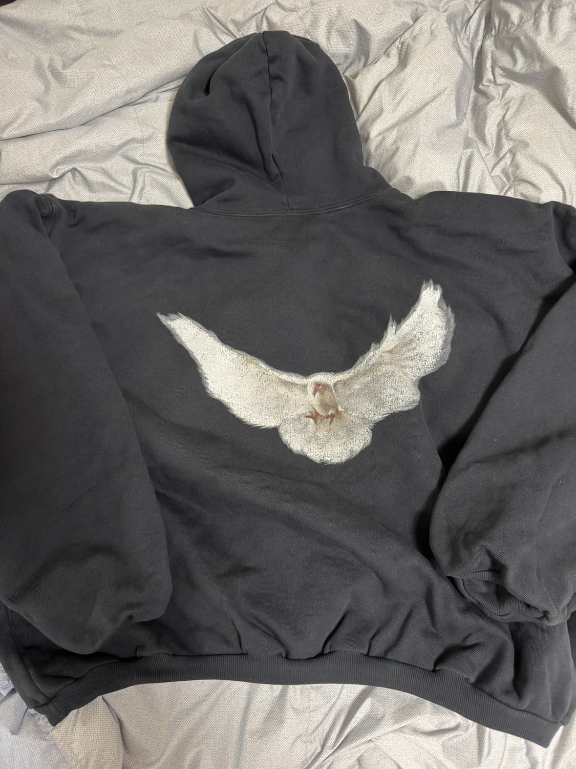 이지갭 도브 후드 워시드 블랙 m 상품이미지1