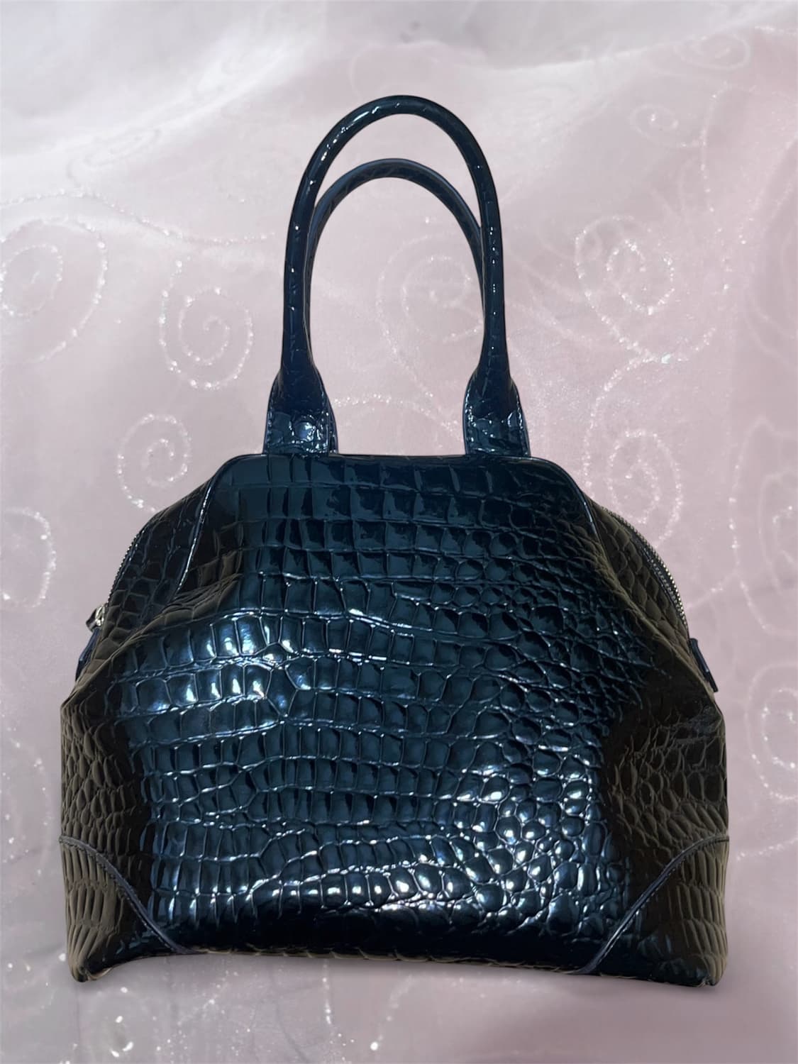 비비안웨스트우드 볼링백 페이턴트 가죽 상품이미지3