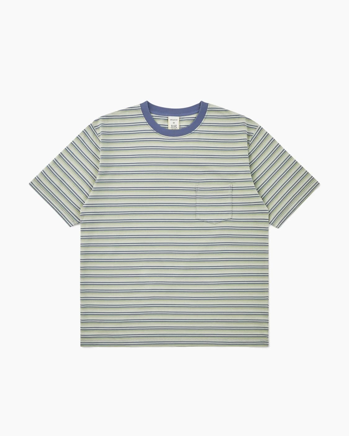 [구매][L] 카키스 25ss 보더티_모스 상품이미지1