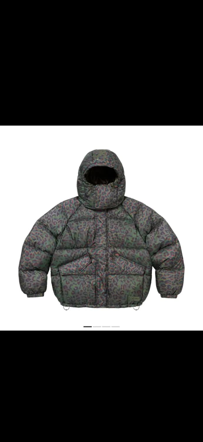 구함)슈프림 700필 레오파드 패딩 S-M 상품이미지1