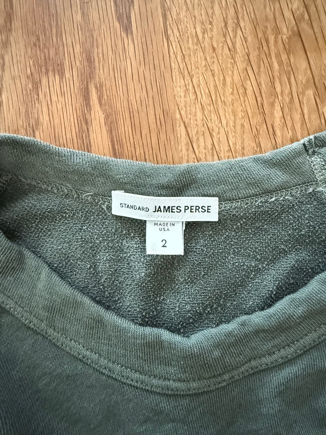 James perse 맨투맨 2size 상품이미지3