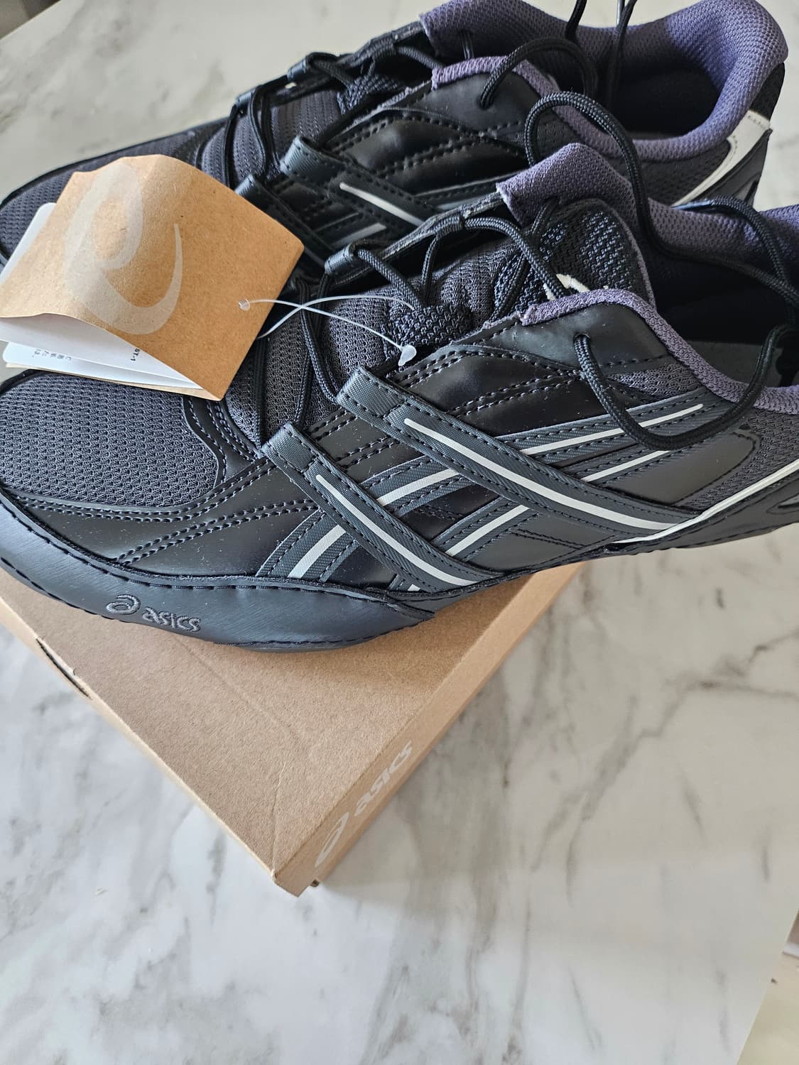 아식스 하이퍼싱크 블랙 265 새상품 1203A879 상품이미지4