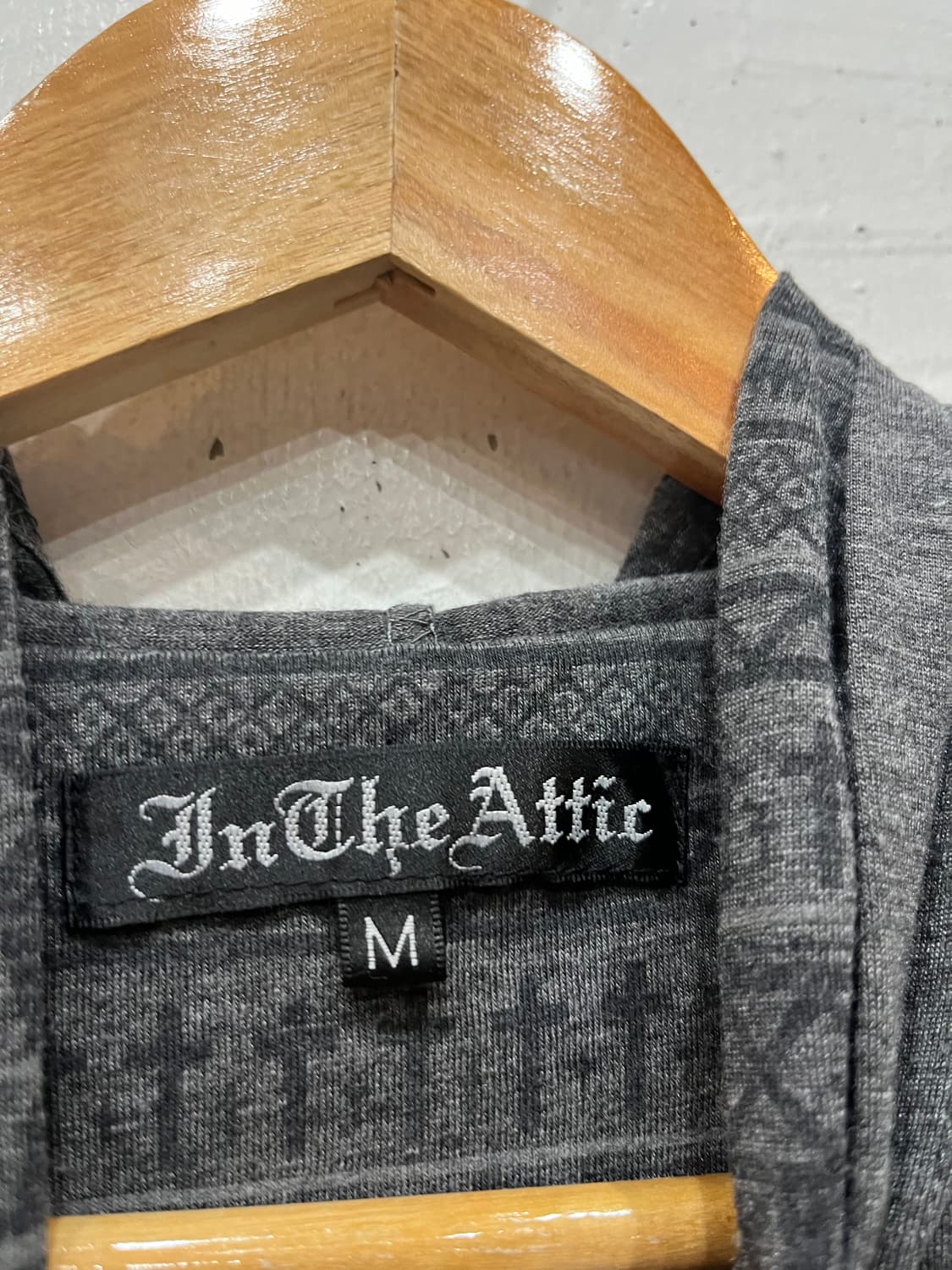 In the attic 더블 에스닉 후드집업 베스트 상품이미지7