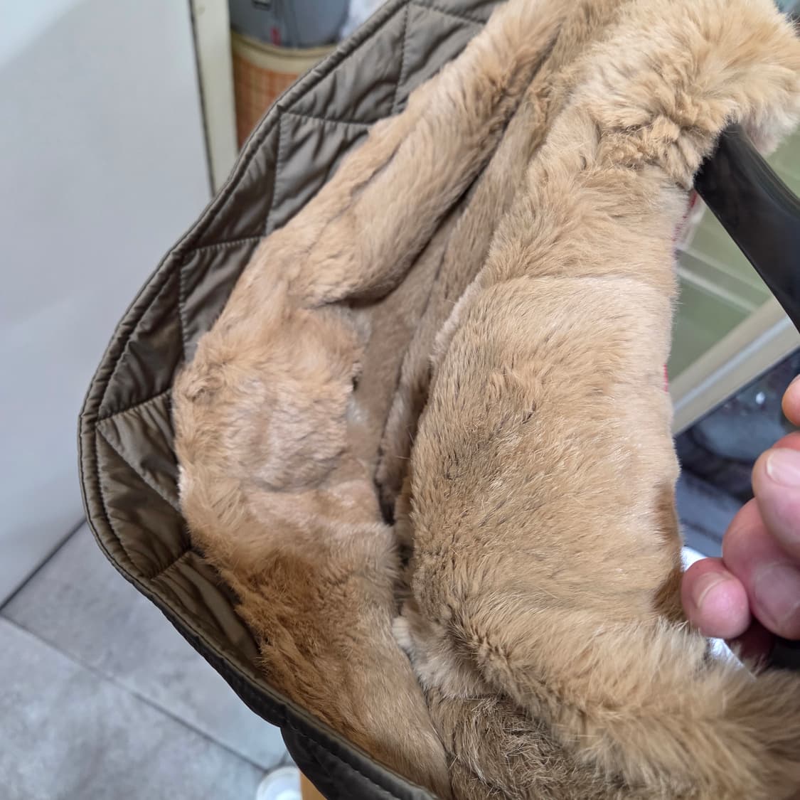 디스퀘어드2 신상 가죽 구스 패딩 상품이미지4